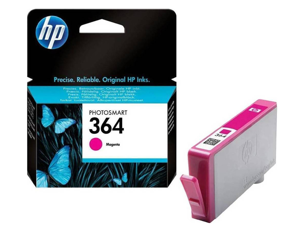 TINTEIRO HP 364 MAGENTA PHOTOSMART PREMIUM - C309A / SERIES C5300 / C6300 / B8500 / D5400 -300PAG