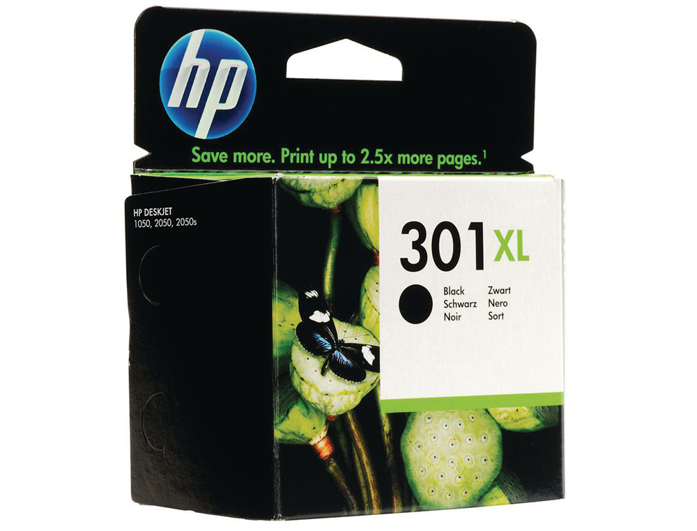TINTEIRO HP 301 XL PRETO