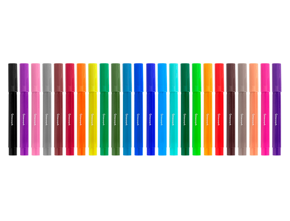 MARCADOR LIDERPAPEL FELTRO JUMBO CAIXA 24 CORES