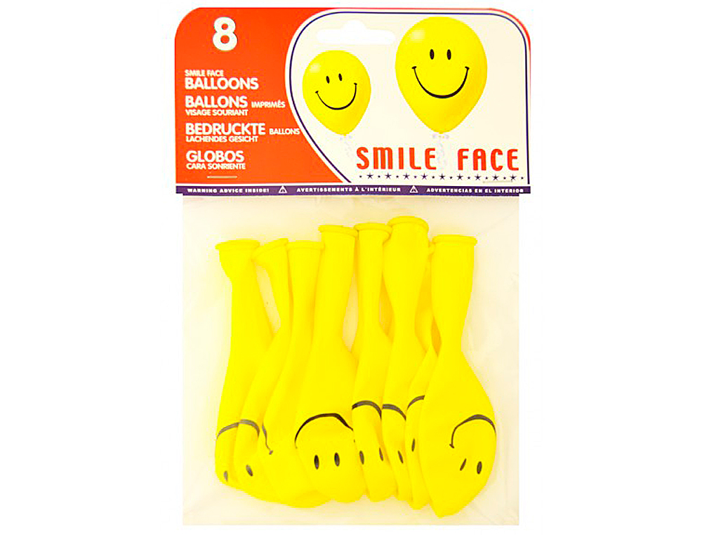 BALOES CARA SORRIDENTE BOLSA DE 8 UNIDADES