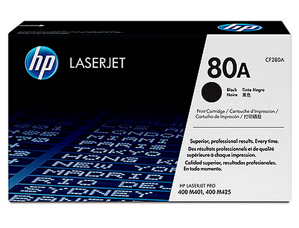 TONER HP LASERJET PRETO CF280A 2700 PAG