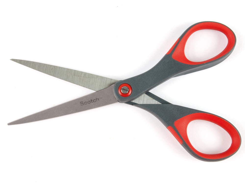TESOURA PARA ESCRITORIO SCOTCH 18 CM DE ACO INOXIDAVEL COM AJUSTE DE TENSAO
