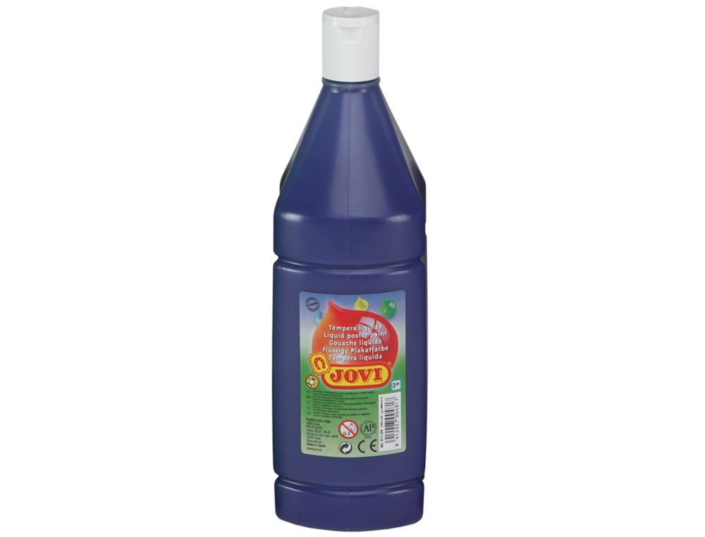 GUACHE LIQUIDO JOVI 1000 ML AZUL ULTRAMAR