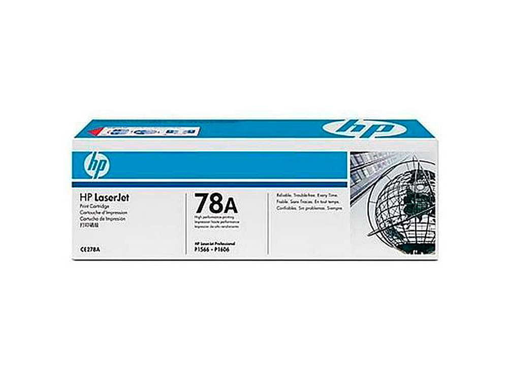 TONER HP LASERJET CE278A PRETO 1600 PAG PACK 2