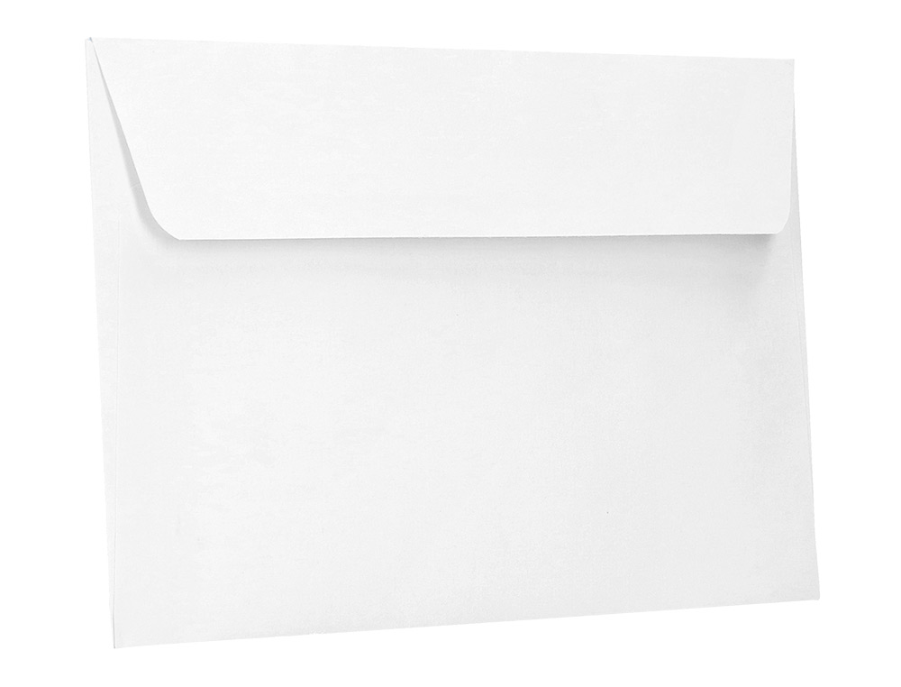 ENVELOPE LIDERPAPEL N.2 AMERICANO BRANCO 110X220 MM TIRA DE SILICONE PACK DE 25 UNIDADES