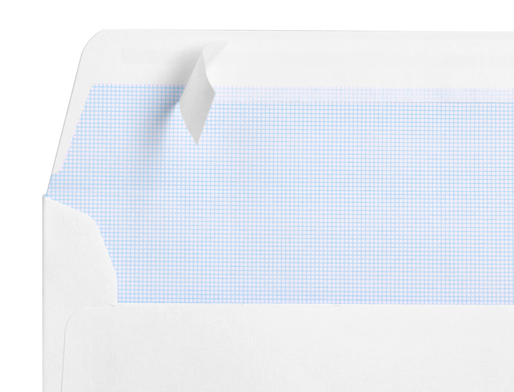 ENVELOPE LIDERPAPEL N.2 AMERICANO BRANCO 110X220 MM TIRA DE SILICONE PACK DE 25 UNIDADES