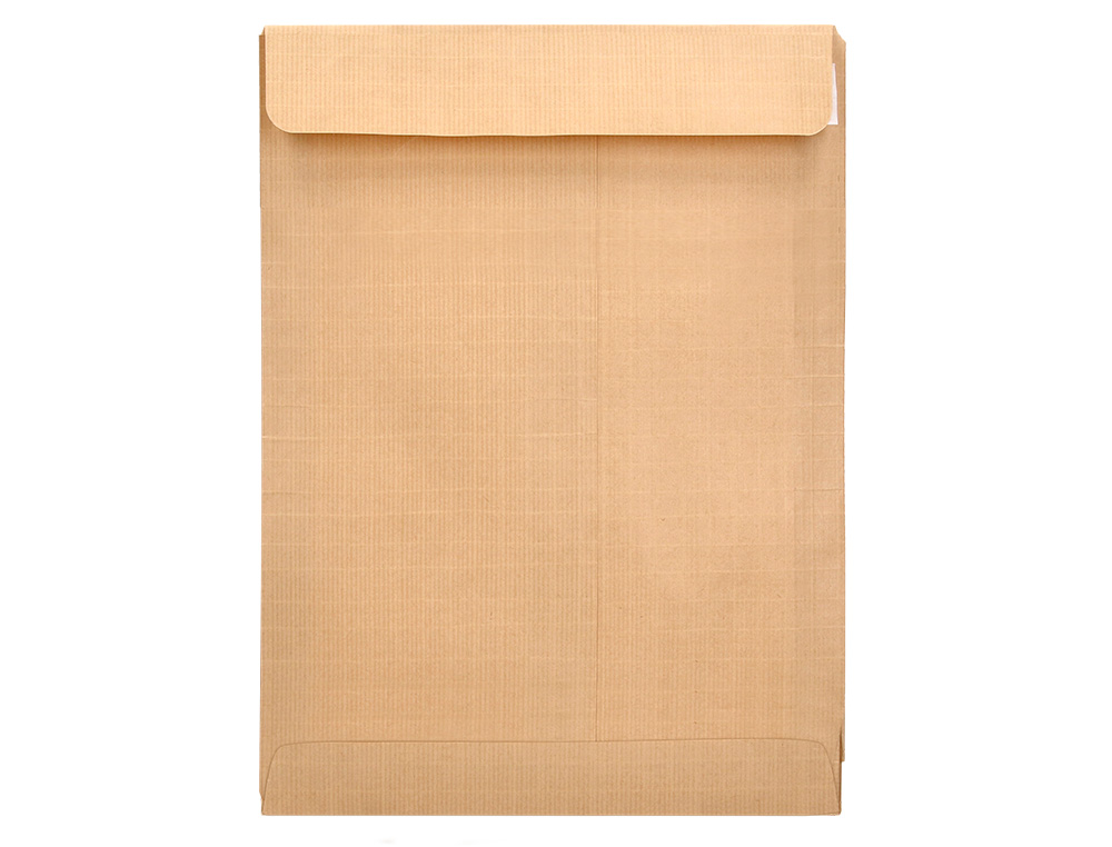 ENVELOPE LIDERPAPEL N.7 BOLSA KRAFT DIN C4 229X324 MM TIRA DE SILICONE PACK DE 25 UNIDADES