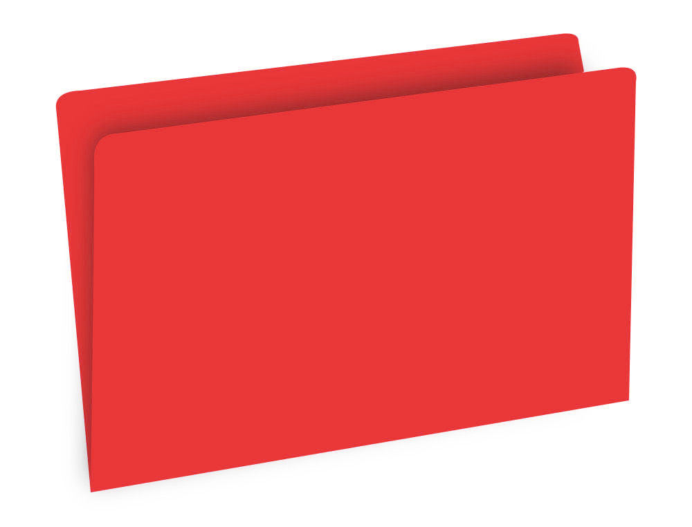 CLASSIFICADOR GIO CARTOLINA DIN A4 VERMELHO PASTEL 180 GR