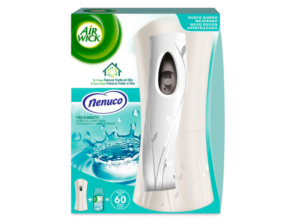 AMBIENTADOR SPRAY AUTOMATICO AIR WICK FRESHMATIC INCLUI RECARGA