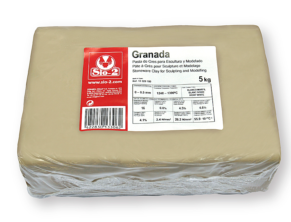 PASTA PARA MODELAR SIO-2 CINZA PACK DE 5 KG