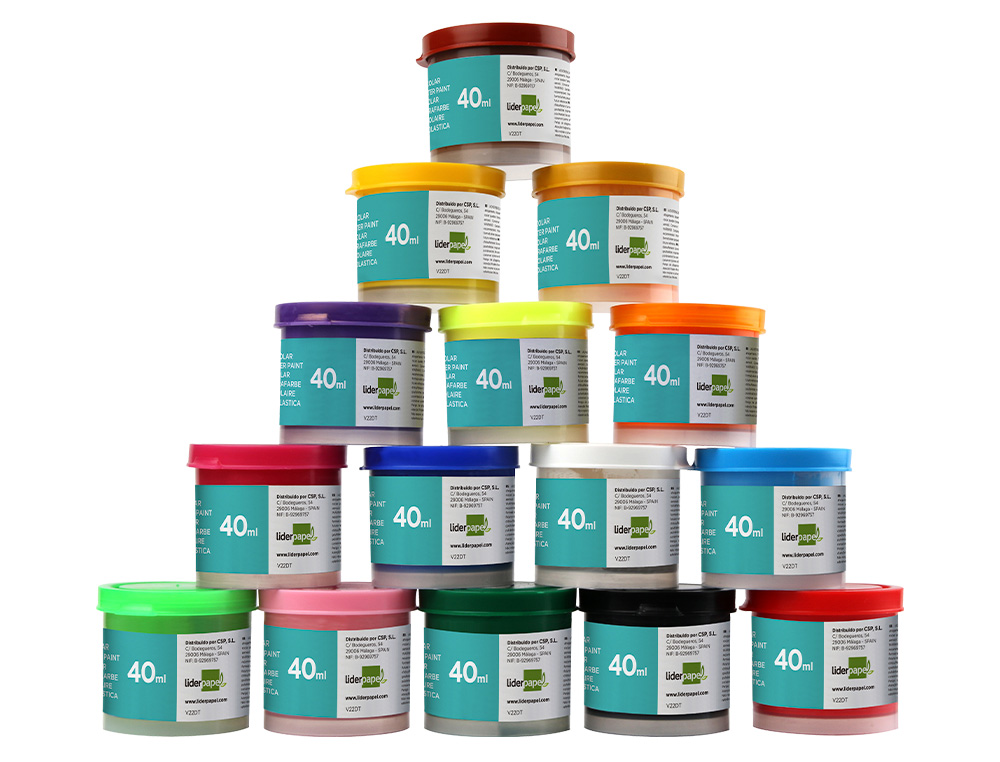 GUACHE LIDERPAPEL ESCOLAR 40 ML VIOLETA