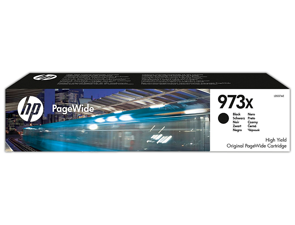 TINTEIRO HP JET 973X PAGEWIDE 452 / 477 / P55250 / P57750 PRETO 10000 PAG