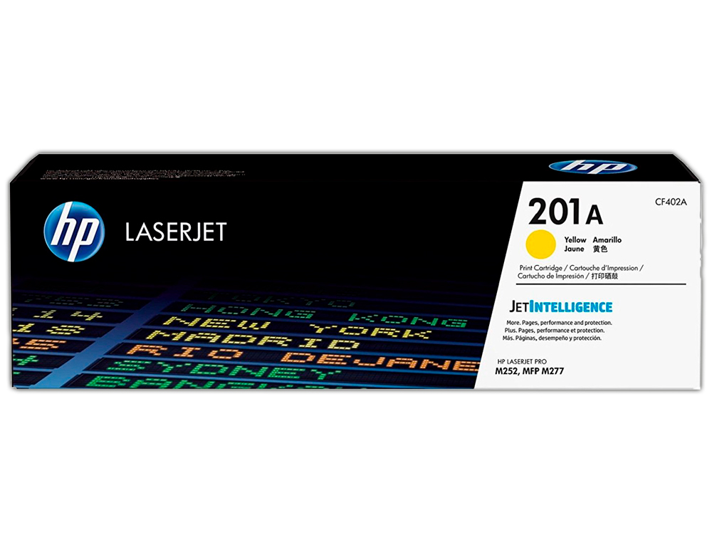 TONER HP COR LASERJET PRO MFP M277 / M274 / M252 AMARELO 1400 PAG