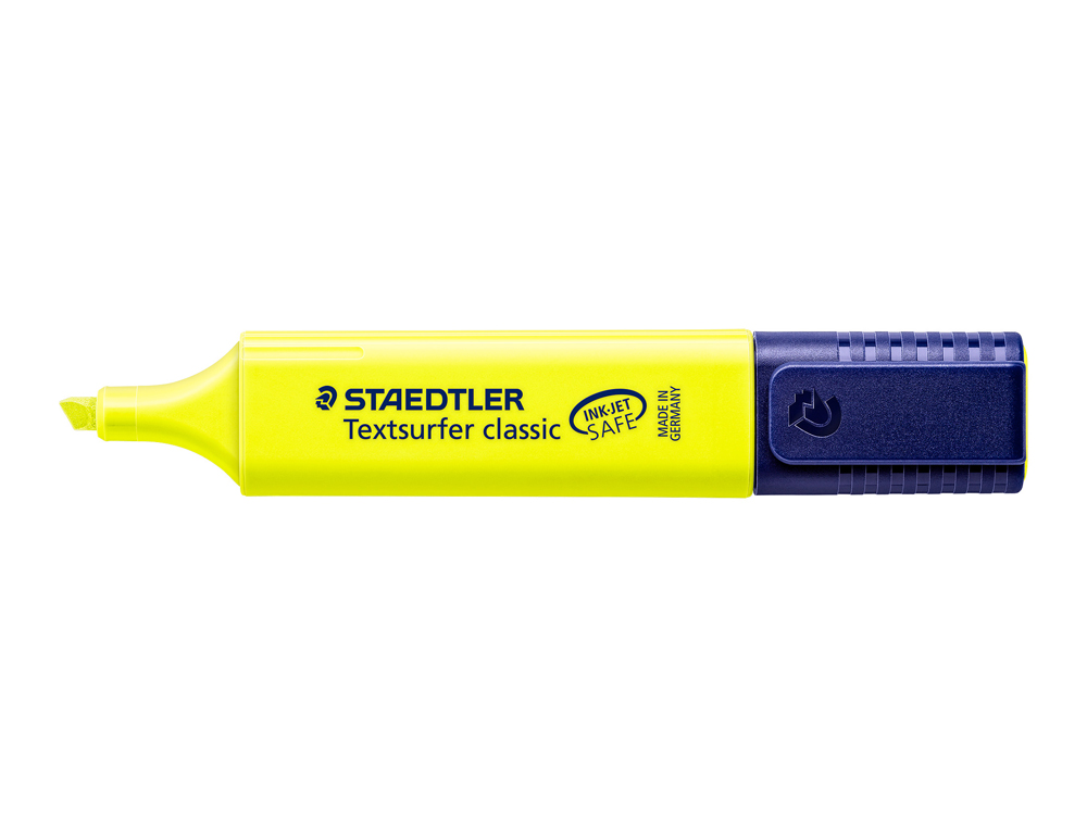 MARCADOR STAEDTLER TEXTSURFER CLASSIC 364 FLUORESCENTE AMARELO