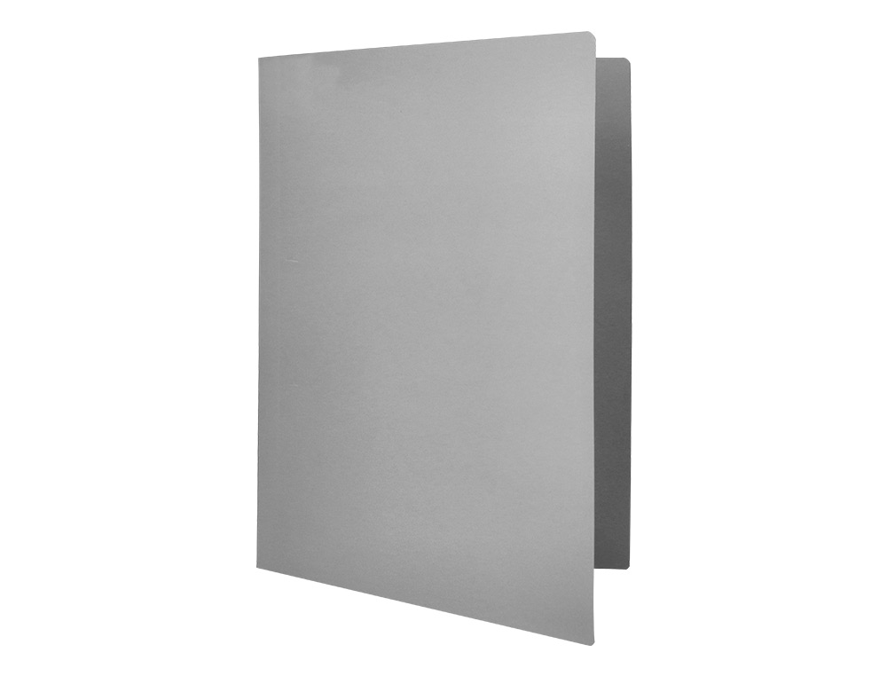 CLASSIFICADORES LIDERPAPEL DE CARTOLINA FOLIO CINZA INTENSO 180G/M2