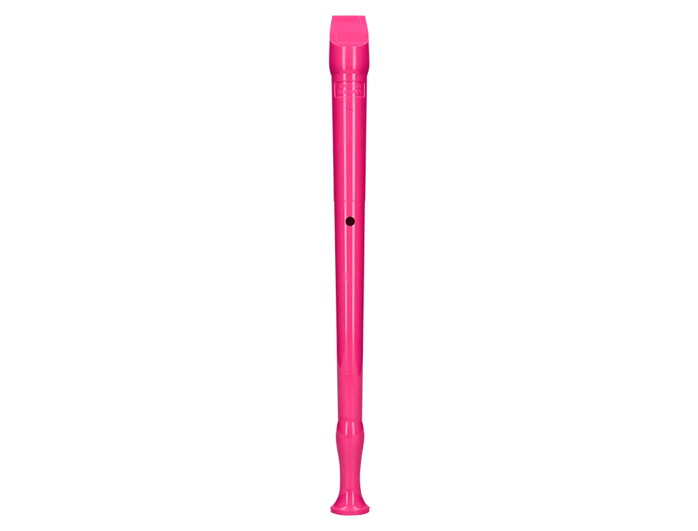 FLAUTA HOHNER 9508 COR ROSA BOLSA VERDE E TRANSPARENTE