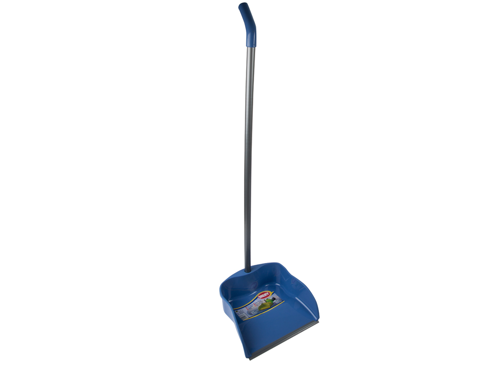 APANHADOR DE LIXO COM PERFIL EM BORRACHA 23 CM COM PAU