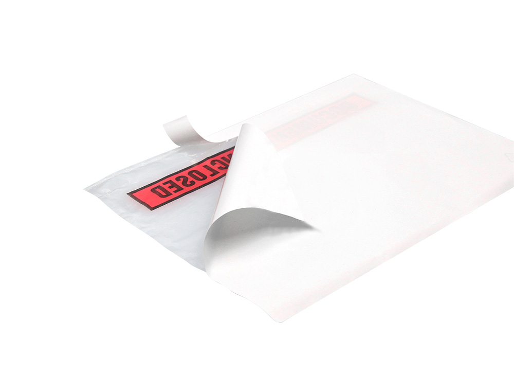 ENVELOPE AUTOADESIVO Q-CONNECT PORTA DOCUMENTOS MULTILINGUE113X100 MM SEM JANELA PACK DE 100 UNIDADES