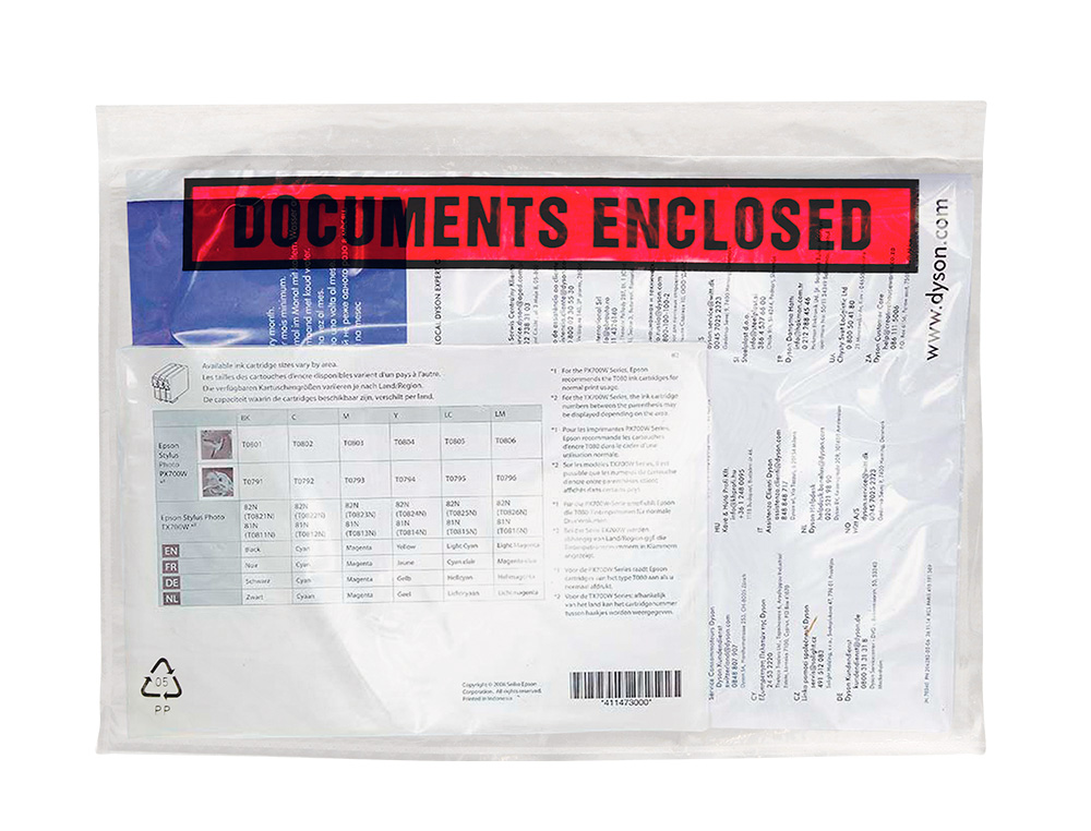 ENVELOPE AUTOADESIVO Q-CONNECT PORTA DOCUMENTOS MULTILINGUE113X100 MM SEM JANELA PACK DE 100 UNIDADES