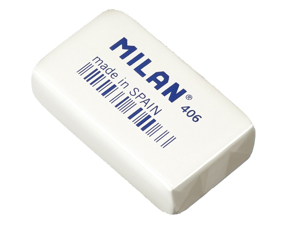 BORRACHA MILAN BRANCA 406