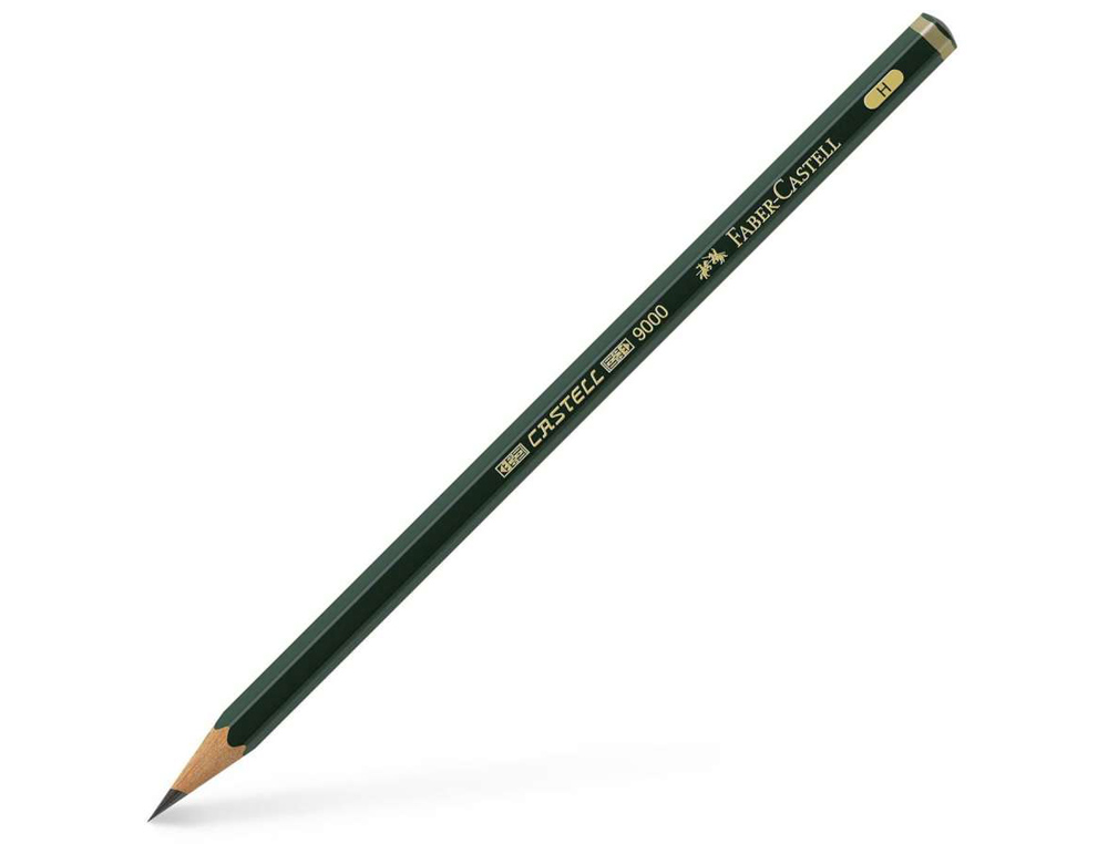 LAPIS DE GRAFITE FABER 9000 H UNIDADE