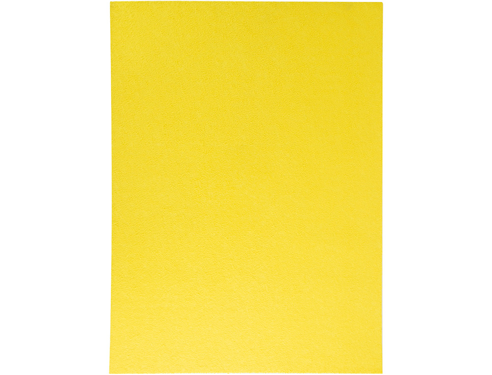 GOMA EVA LIDERPAPEL TEXTURA TOALHA AMARELO PLACA 50X70CM 60GR ESPESSURA 2MM