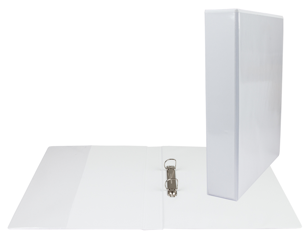 PASTA CANGURU ESSELTE 2 ANEIS MISTOS DE 40MM DIN A4 PLASTICO BRANCO
