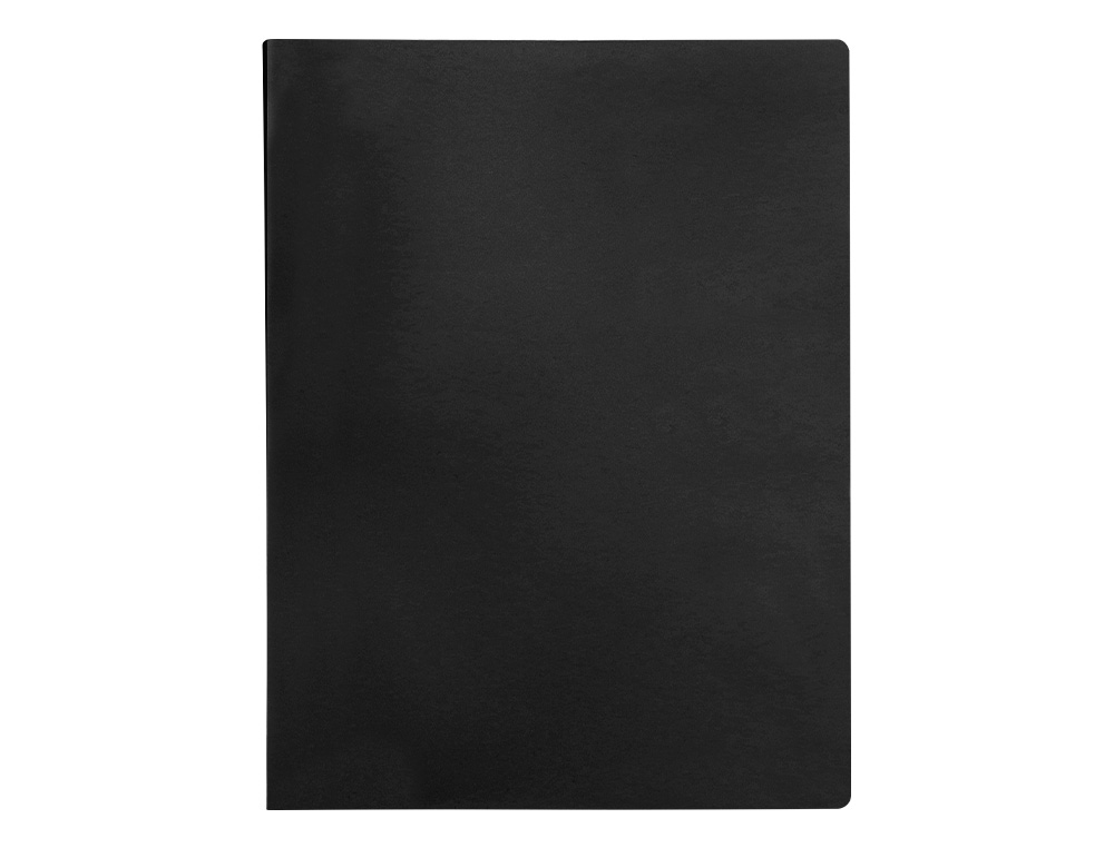 CAPA CATALOGO LIDERPAPEL 40 BOLSAS POLIPROPILENO FOLIO PRETO