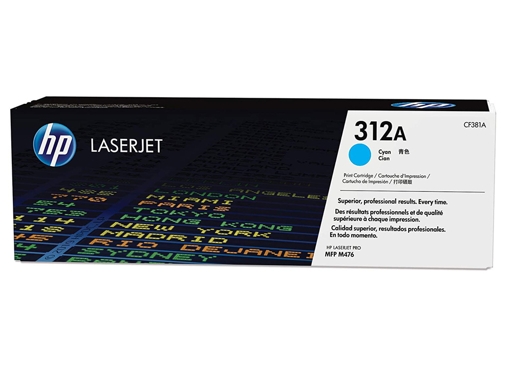 TONER HP 312A LASERJET PRO MFP M476 CIAN -2.700 PAG