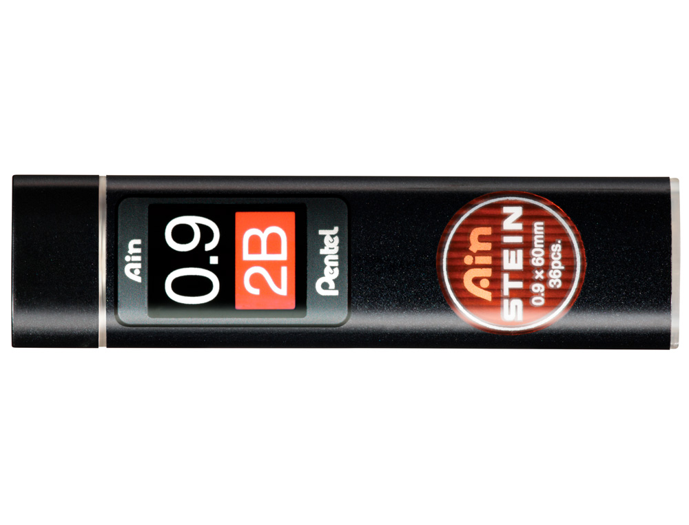 MINAS PENTEL AIN STEIN 0.9 2B ESTOJO COM 36 MINAS