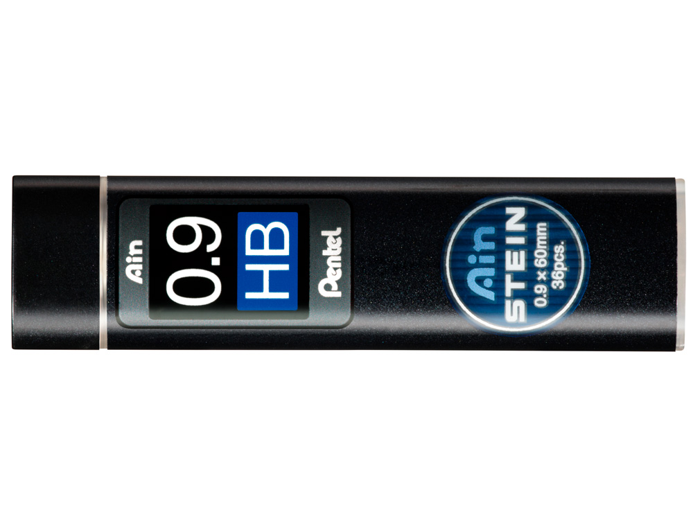 MINAS PENTEL AIN STEIN 0.9 HB ESTOJO COM 36 MINAS