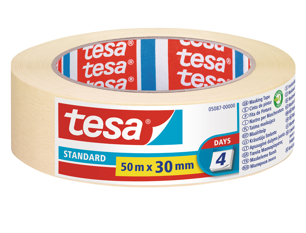 FITA ADESIVA TESA PARA PINTOR 50 MT X 30 MM