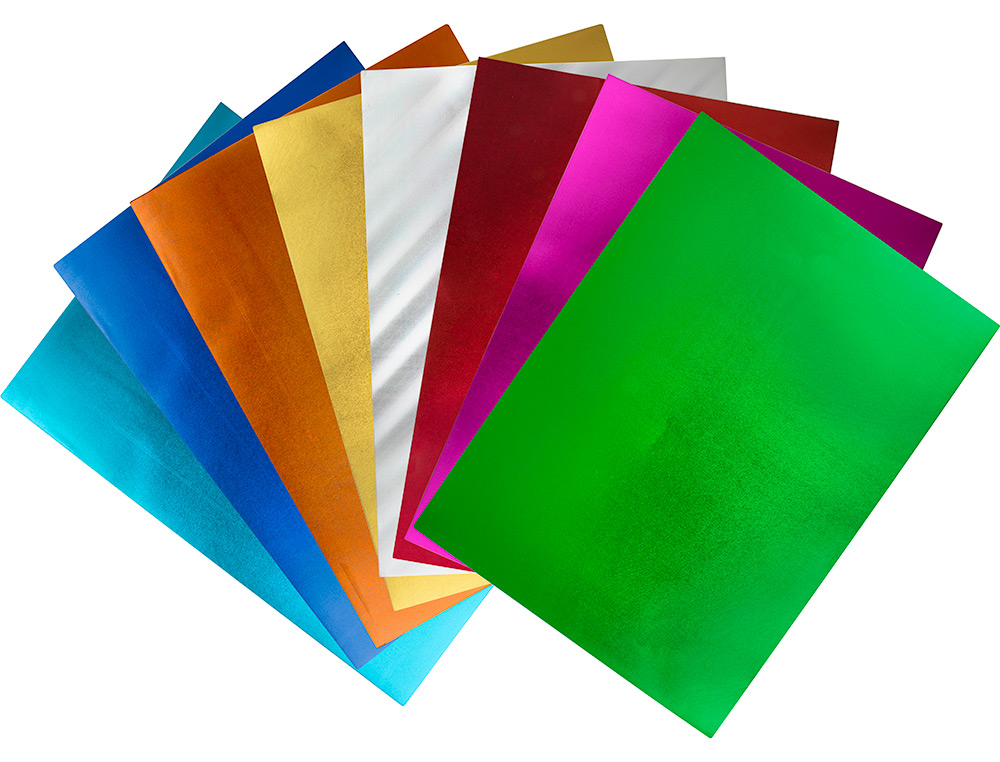 GOMA EVA LIDERPAPEL 50X70 CM ESPESSURA 2 MM METALIZADA ROSA
