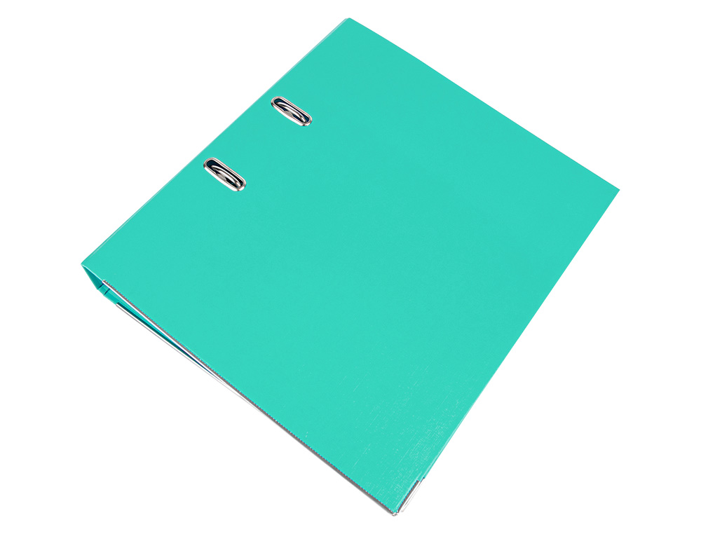 PASTA DE ARQUIVO DE ALAVANCA LIDERPAPEL DOCUMENTA PVC DIN A4 LOMBADA 52 MM VERDE CLARO