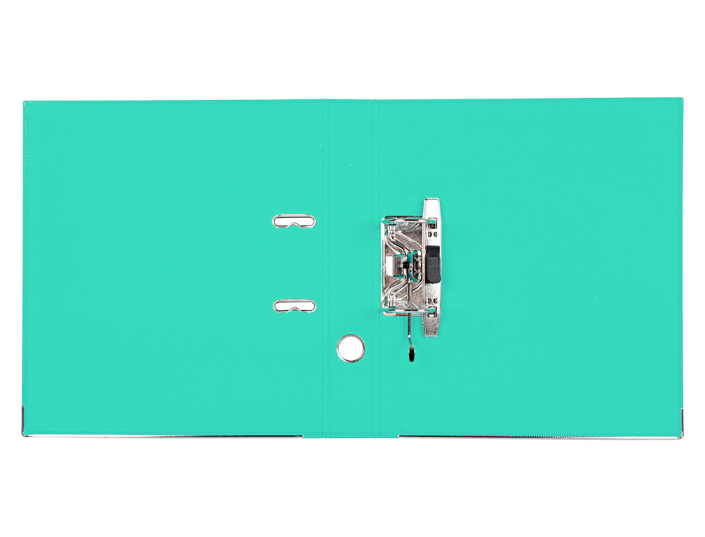 PASTA DE ARQUIVO DE ALAVANCA LIDERPAPEL DOCUMENTA PVC DIN A4 LOMBADA 52 MM VERDE CLARO