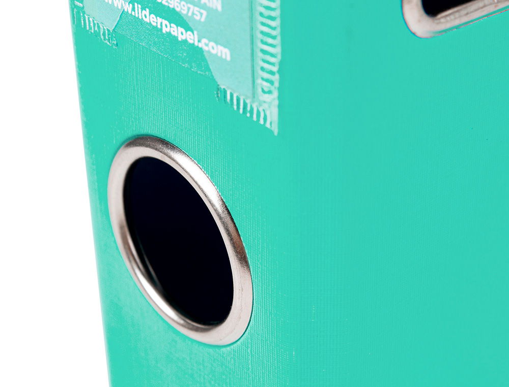 PASTA DE ARQUIVO DE ALAVANCA LIDERPAPEL DOCUMENTA PVC DIN A4 LOMBADA 52 MM VERDE CLARO