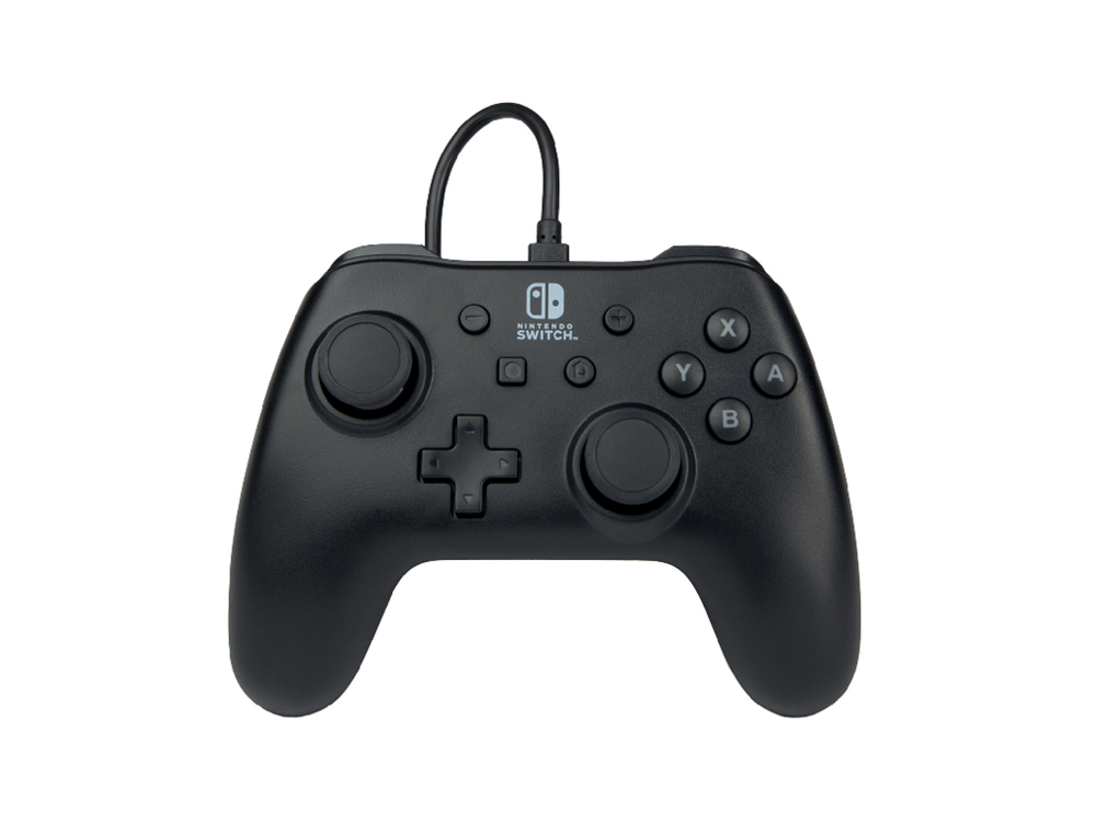 COMANDO NINTENDO COM CABO POWER A PARA SWITCH PRETO
