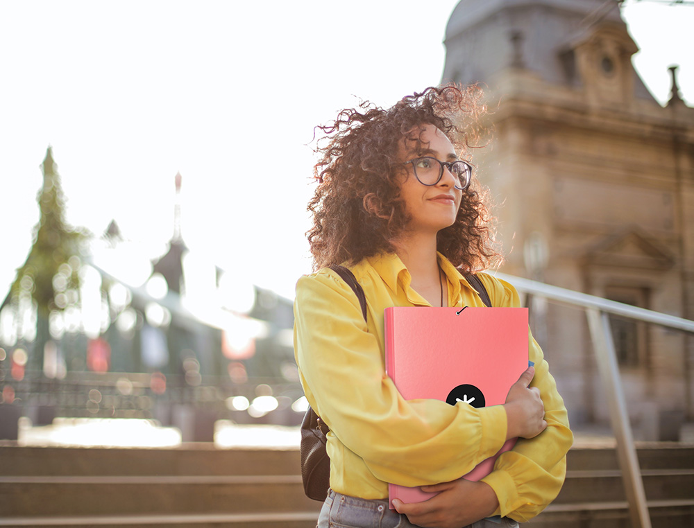 PASTA DE ELASTICOS ANTARTIK DIN A4 3 ABAS CARTAO FORRADO COR CORAL