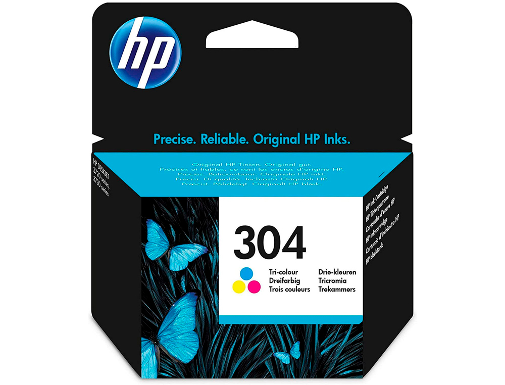 TINTEIRO HP 304 DESKJET 3000 / 3720 / 3730 PRETO 120 PAGINAS