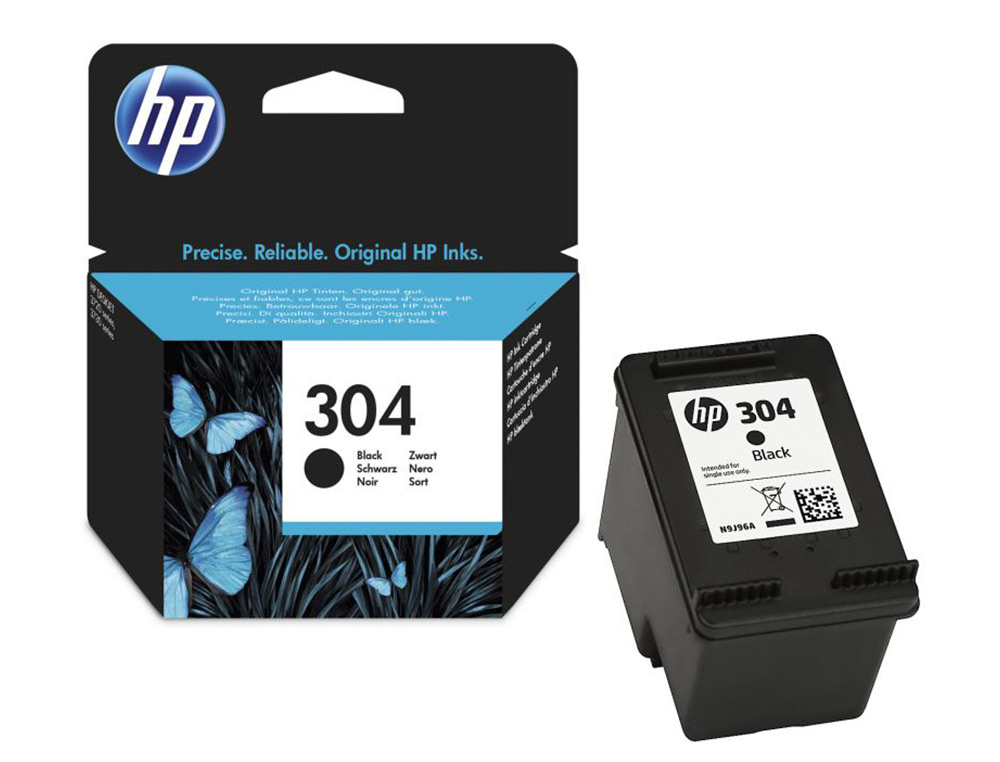 TINTEIRO HP 304 DESKJET 3000 / 3720 / 3730 PRETO 120 PAGINAS