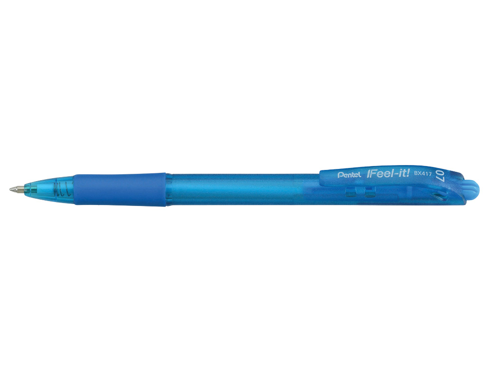 ESFEROGRAFICA PENTEL RETRATIL BX417 COR AZUL CEU