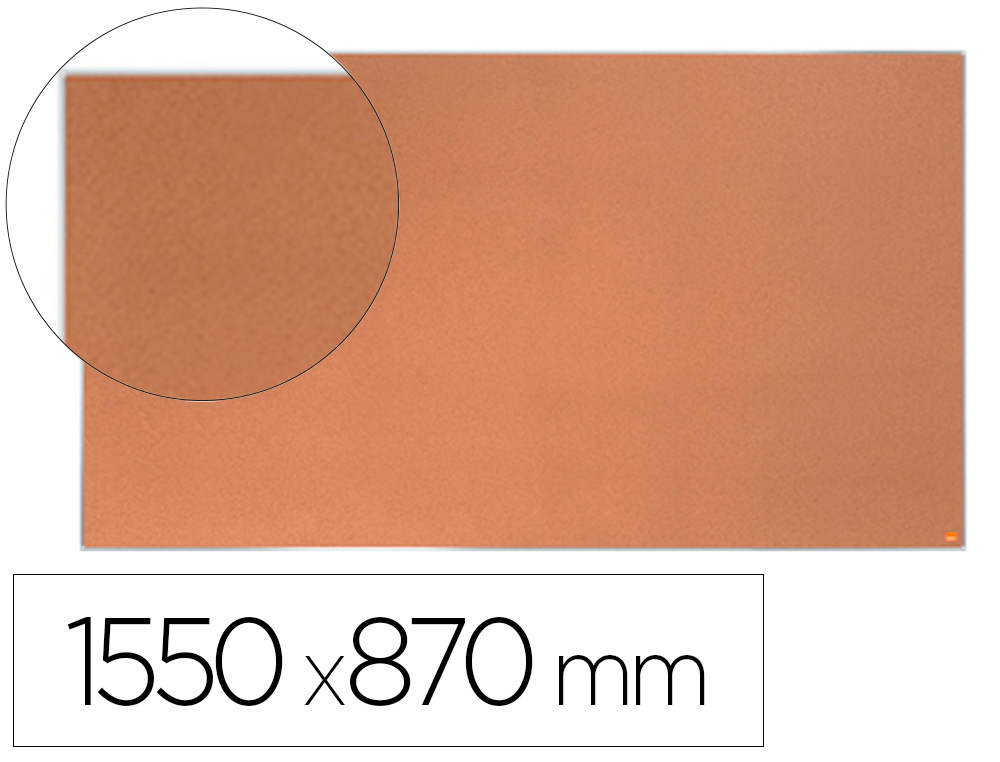 QUADRO DE AVISOS NOBO IMPRESSION PRO CORTIA FORMATO PANORAMICO 70