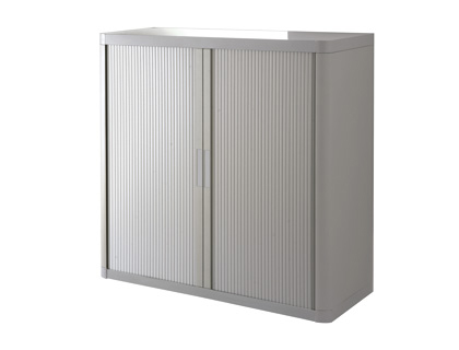 ARMARIO FAST PAPERFLOW ESTRUTURA DE ACO E POLIESTIRENO COM 2 PORTAS DE CORRER E FECHO EM COR